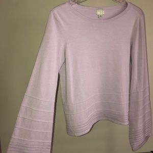Lavender Cropped Sweater